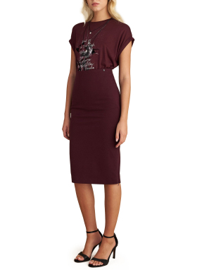 ΜΙΝΤΙ ΦΟΥΣΤΑ PENCIL | Μπορντό XL