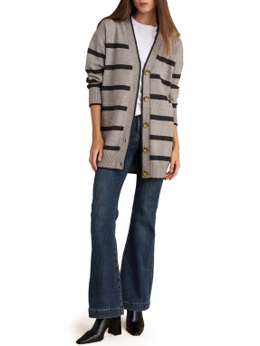 ΓΥΝΑΙΚΕΙΑ ΠΛΕΚΤΗ ΖΑΚΕΤΑ | Γκρι S