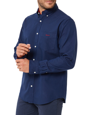 ΑΝΔΡΙΚΟ ΠΟΥΚΑΜΙΣΟ | Μπλε Σκούρο XXXL