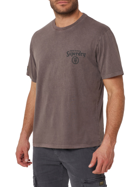 ΑΝΔΡΙΚΟ T-SHIRT TOKYO NARRATIVE LOOSE | Καφέ S