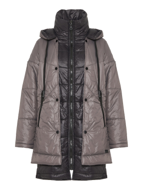 ΓΥΝΑΙΚΕΙΟ ΜΠΟΥΦΑΝ ΣΕΤ 2 ΤΜΧ | Γκρι Σκούρο M