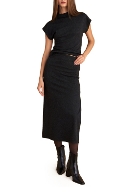 ΜΙΝΤΙ ΦΟΥΣΤΑ | Γκρι Σκούρο XL