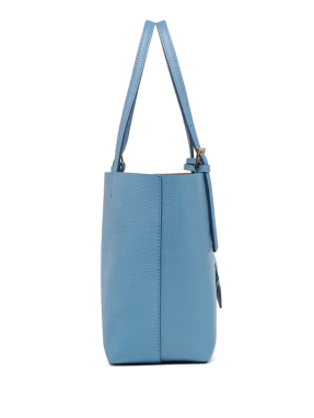 ΓΥΝΑΙΚΕΙΑ  ΔΕΡΜΑΤΙΝΗ ΤΣΑΝΤΑ ΩΜΟΥ  HIMMEL SHOPPER MINI | Γαλάζιο