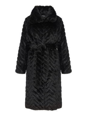 ΓΥΝΑΙΚΕΙΟ ΓΟΥΝΙΝΟ ΠΑΛΤΟ | Μαύρο M