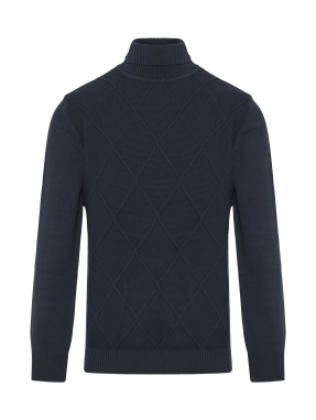 ΑΝΔΡΙΚΟ ΠΟΥΛΟΒΕΡ ΖΙΒΑΓΚΟ | Μπλε Σκούρο XL