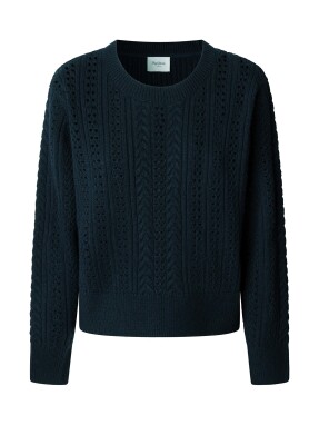 ΓΥΝΑΙΚΕΙΟ ΔΙΑΤΡΗΤΟ ΠΟΥΛΟΒΕΡ | Μπλε Σκούρο M