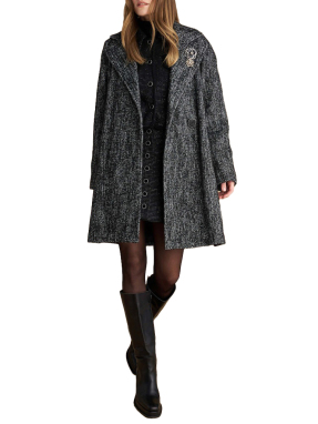 ΓΥΝΑΙΚΕΙΟ ΗΜΙΠΑΛΤΟ | Μαύρο XL