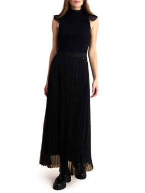 ΜΑΞΙ ΠΛΙΣΕ ΦΟΥΣΤΑ | Μαύρο L