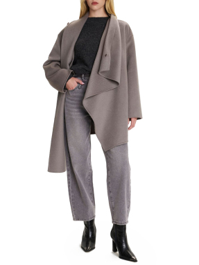 ΓΥΝΑΙΚΕΙΟ ΠΑΛΤΟ | Γκρι  L