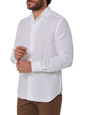 ΑΝΔΡΙΚΟ ΠΟΥΚΑΜΙΣΟ | Λευκό EU 42