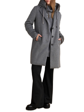 ΓΥΝΑΙΚΕΙΟ ΠΑΛΤΟ | Γκρι Ανοιχτό L