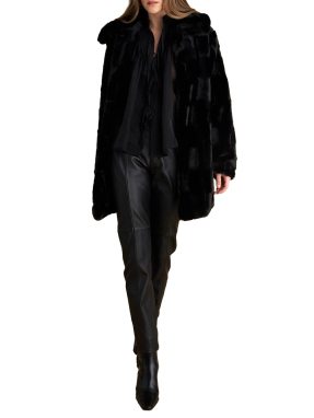 ΓΥΝΑΙΚΕΙΟ ΓΟΥΝΙΝΟ ΠΑΛΤΟ | Μαύρο XL