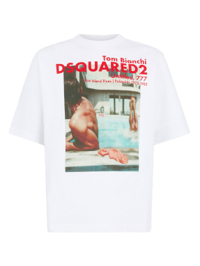 ΑΝΔΡΙΚΟ T-SHIRT TOM BIANCHI X D2 | Λευκό XL