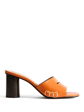 ΓΥΝΑΙΚΕΙΑ MULES LOAFER PUMP | Πορτοκαλί 40