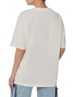 ΓΥΝΑΙΚΕΙΟ T-SHIRT | Εκρού XS