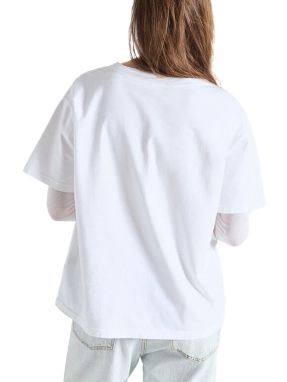 ΓΥΝΑΙΚΕΙΟ T-SHIRT FIZVALLEY | Λευκό S