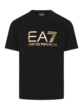 ΑΝΔΡΙΚΟ T-SHIRT ΜΕ ΛΟΓΟΤΥΠΟ | Μαύρο XXL