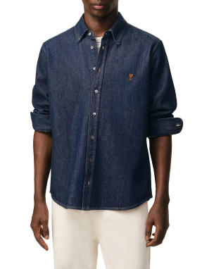 ΑΝΔΡΙΚΟ ΠΟΥΚΑΜΙΣΟ | Μπλε Σκούρο XXL