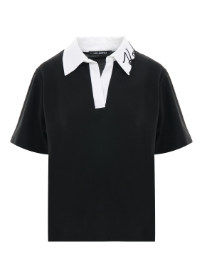 ΓΥΝΑΙΚΕΙΑ POLO ΜΠΛΟΥΖΑ | Μαύρο M