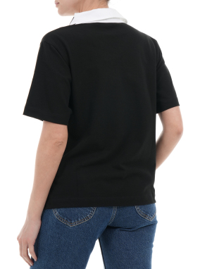 ΓΥΝΑΙΚΕΙΑ POLO ΜΠΛΟΥΖΑ | Μαύρο XS