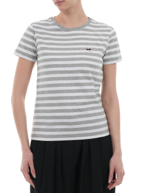 ΓΥΝΑΙΚΕΙΟ T-SHIRT | Γκρι Ανοιχτό S