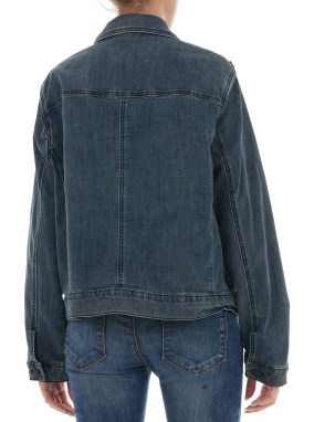 ΓΥNAIKEIO DENIM JACKET | Μπλε Σκούρο IT 48