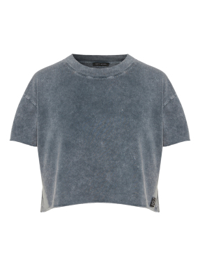 ΓΥΝΑΙΚΕΙΟ T-SHIRT | Γκρι Σκούρο XS