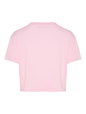 ΓΥΝΑΙΚΕΙΟ T-SHIRT | Ροζ Ανοιχτό XS