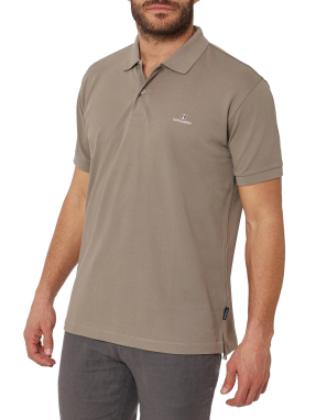 ΑΝΔΡΙΚΗ POLO ΜΠΛΟΥΖΑ | Μπεζ Σκούρο ΧL