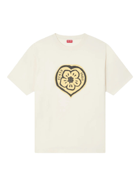 ΑΝΔΡΙΚΟ T-SHIRT KENZO BOKE HEART | Εκρού XL
