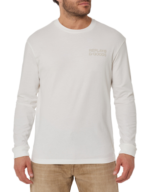 ΑΝΔΡΙΚΗ ΜΑΚΡΥΜΑΝΙΚΗ ΜΠΛΟΥΖΑ | Λευκό XL