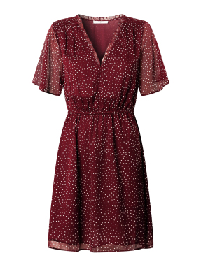 ΜΙΝΙ DOT ΦΟΡΕΜΑ | Κόκκινο S