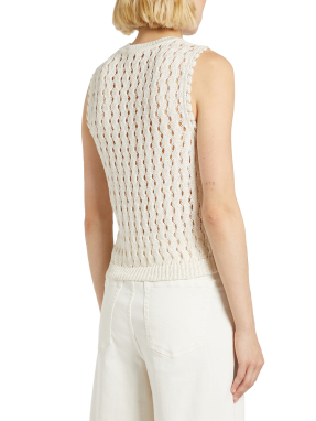 ΓΥΝΑΙΚΕΙΑ ΠΛΕΚΤΗ ΜΠΛΟΥΖΑ | Λευκό M