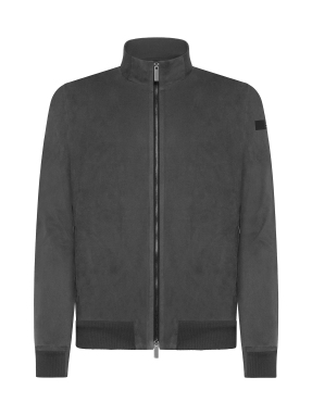 ΑΝΔΡΙΚΟ SUEDE JACKET | Πράσινο Σκούρο IT 56