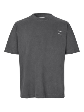 ΑΝΔΡΙΚΟ T-SHIRT SAJOEL | Γκρι Σκούρο XXL