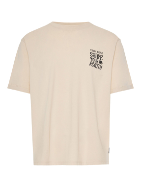 ΑΝΔΡΙΚΟ T-SHIRT | Εκρού L