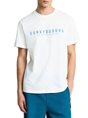 ΑΝΔΡΙΚΟ T-SHIRT ΜΕ ΛΟΓΟΤΥΠΟ | Εκρού M