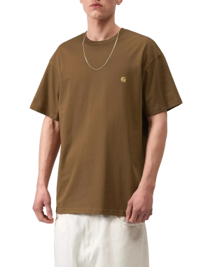 ΑΝΔΡΙΚΟ T-SHIRT CHASE | Καφέ XL