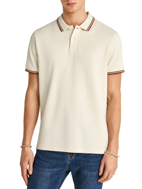 ΑΝΔΡΙΚΗ POLO ΜΠΛΟΥΖΑ | Εκρού XL