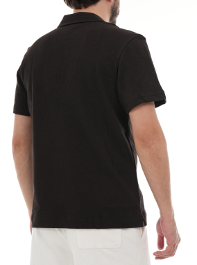 ΑΝΔΡΙΚΗ POLO ΜΠΛΟΥΖΑ | Καφέ Σκούρο XXL