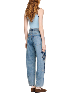 ΓΥΝΑΙΚΕΙΟ DENIM ΠΑΝΤΕΛΟΝΙ | Μπλε FR 36