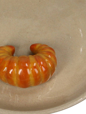 ΠΙΑΤΟ CROISSANT ΑΝΑΓΛΥΦΟ KERSTEN | Λευκό  ONE SIZE