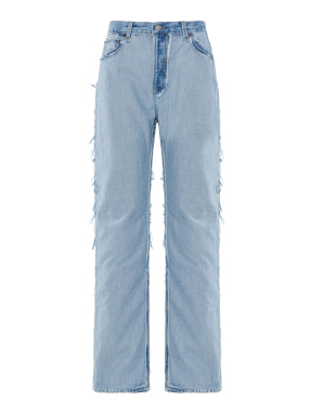 ΓΥΝΑΙΚΕΙΟ DENIM ΠΑΝΤΕΛΟΝΙ | Γαλάζιο XS