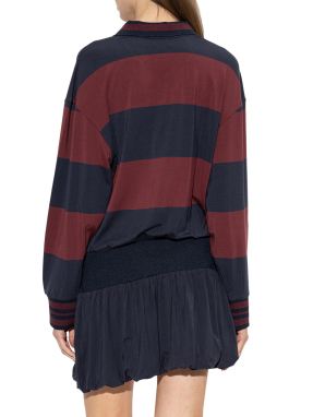 ΜΙΝΙ POLO STRIPED INTERLOCK ΦΟΡΕΜΑ | Ριγέ  S