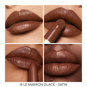 ROUGE G THE REFILL-THE CUSTOMISABLE ULTRA-CARE LIPSTICK | 15 Le Marron Glacé - Satin