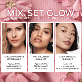 MÉTÉORITES BLOOMING GLOW LIGHT-REVEALING PEARLS OF POWDER - LIMITED EDITION