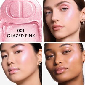 DIOR BACKSTAGE GLASSY GLOW STICK MULTI-USE STICK HIGHLIGHTER BALM | 6gr 001 Glazed Pink