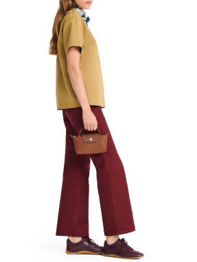 ΓΥΝΑΙΚΕΙΟ POUCH LE PLIAGE | Cognac