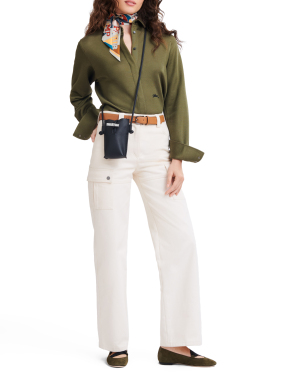 ΔΕΡΜΑΤΙΝΗ ΘΗΚΗ ΚΙΝΗΤΟΥ LE ROSEAU PHONE CASE | Μαύρο