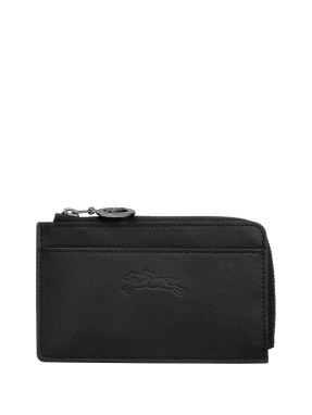 ΔΕΡΜΑΤΙΝΗ ΚΑΡΤΟΘΗΚΗ LE PLIAGE XTRA | Μαύρο